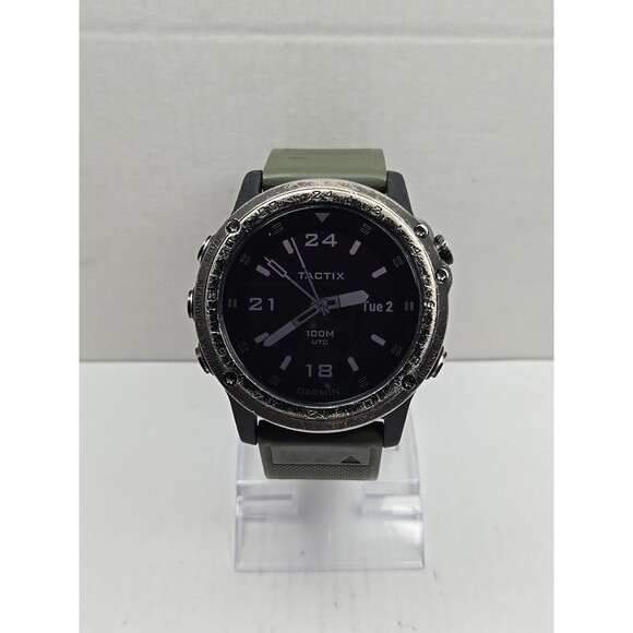 Garmin Tactix Charlie Titanium Sapphire Tactical GPS Smartwatch 51mm 100M Rugged - Picture 1 of 14